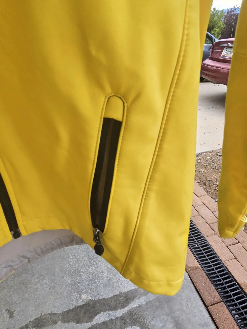 The North Face Women's Yellow Softshell Jacket Flashlight Series